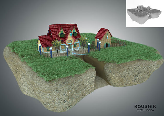 Image Student Works - 3D Model Image Student Works - 3D Model