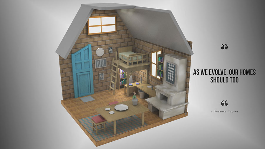 Image Student Works - 3D Model Image Student Works - 3D Model